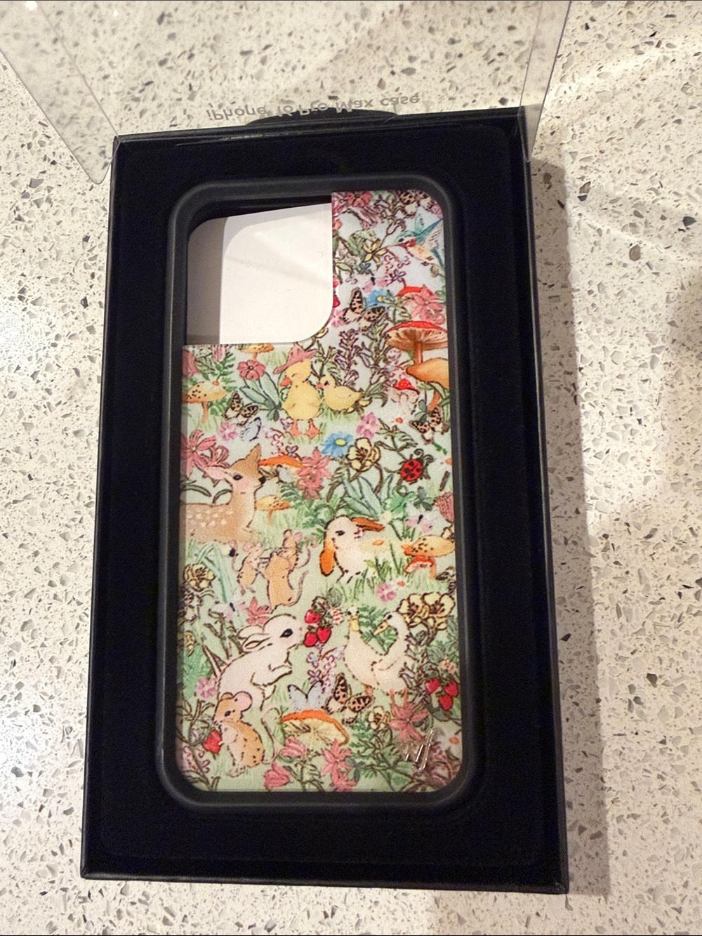 Like-New Wildflower Floral Pastel Woodland Pattern iPhone Case